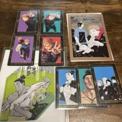 呪術廻戦　虎杖悠仁　トランプ　ポストカード　カットカード