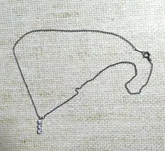 ネックレスジルコニア（ハンドメイド）