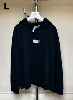 新品 L 24aw メゾン マルジェラ MM6 ブランドロゴパーカー 7043