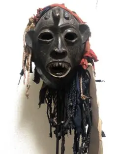 バミレケ族 仮面 マスク アフリカ美術 プリミティブアート アフリカ