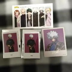 僕のヒーローアカデミア ヒロアカ　ステッカー、カード　荼毘　4点セット