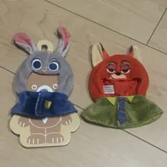 ディズニー ズートピア ニック ジュディ ユニベア ポンチョ 未使用