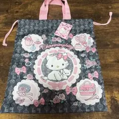 サンリオ　アベイル限定　チャミーキティ　巾着バッグ