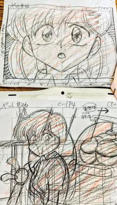 YAT安心宇宙旅行#26.#46修正原画