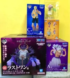 ワンピース　一番くじ　未来島エッグヘッド　ラストワン A C Ｆサターン聖　ニカ