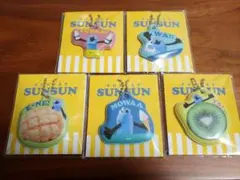 パペット　スンスン　オリジナルチャーム　ローソン　5種類