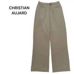 CHRISTIAN AUJARD ☆ロングワイドパンツ　シンプル　スラックス