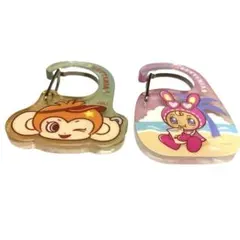未使用非売品　ゼッテリア ナルミヤ　アクリルカラビナ 2種　シークレット