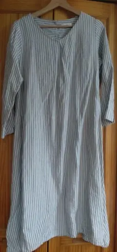 SM2 ストライプ ロングワンピース