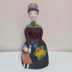 長﨑 古賀人形 西洋婦人 郷土玩具 土人形 アンティーク 老舗 調度品