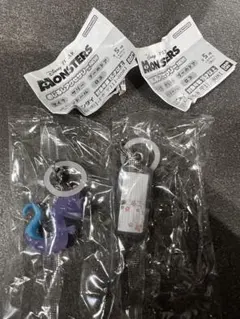 モンスターズインクめじるしアクセサリーカプセルトイ 2個セット