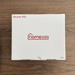docomo home 5G モバイルルーター HR01
