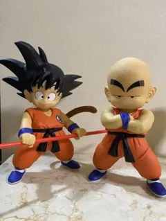 ドラゴンボール DXソフビ2 フィギュア　孫悟空　クリリン