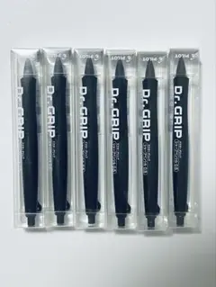 Dr. GRIP マットブラック 6本セット