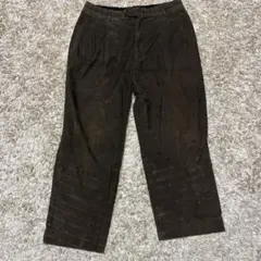 古着ブラウン コーデュロイ パンツ