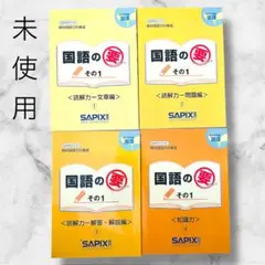 【未使用】 国語の要 4冊セット サピックス