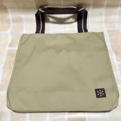 新品 フェリシモ 大きな思い出トートバッグ エコバッグ サブバッグ ベージュ