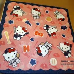 め*ぇ様 タイトーくじ　サンリオ×侍ジャパン　E賞ハンドタオル　ハローキティ☆