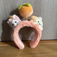 上海ディズニー　カチューシャ　リーナベル　クッキーアン　ダッフィーアンドフレンズ