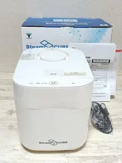 ◆山善　スチームキューブ　KSF-K282 ホワイト　スチームファン式加湿器のサムネイル