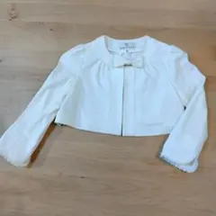 KUMIKYOKU　フォーマル オフホワイト カーディガン M