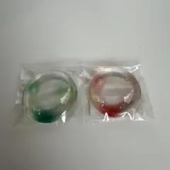 ガラスの箸置き　2個