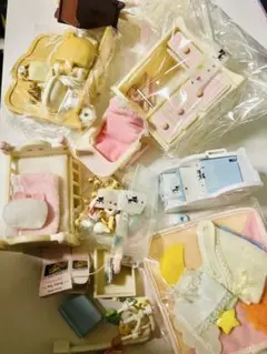 【まとめ売り】シルバニアファミリー 赤ちゃん家具＆小物セット