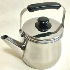 ★★未使用かも★ステンレス製 ケトル やかん 1L容量★★