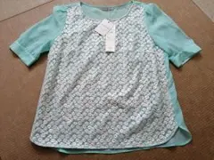 新品未使用タグ付き　オペークドットクリップ　半袖　カットソー　Mサイズ