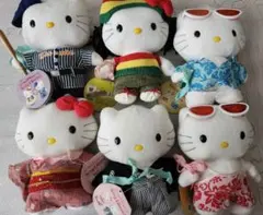 レア　ハローキティ・ダニエル　 ぬいぐるみ ６体 レア ハローキティ・ダニエル ぬいぐるみ 6体 - メルカリ