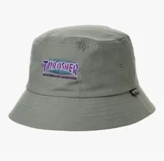THRASHER バケットハット グリーン