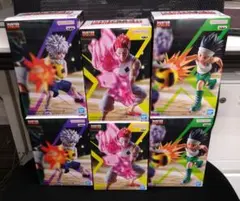 ハンターハンター フィギュア G.I.編　ゴン　キルア　ヒソカ　3種✕2セット