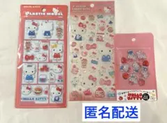 プラスチックモデル風シール　クリアキャンディシール　ハローキティ　プチパーツ