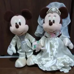 中古品 ディズニー ミッキー ミニー ウェルカムドール