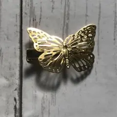 バタフライヘアクリップ