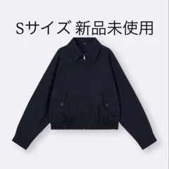 【値下げ】新品未使用　ハリントンジャケット　ネイビー　S GU