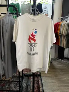 90s Vintage Atlanta 1996 オリンピック刺繍Tシャツ - メルカリ