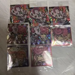 ジョジョの奇妙な冒険黄金の風ウエハース　トリッシュ・ウナ9枚セット