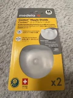 medela Contact Nipple Shields Mサイズ 2枚入り