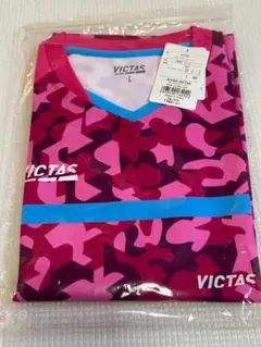 VICTAS ダズルゲームシャツ L ピンク