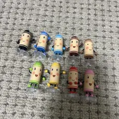 くれよんのくろくん ならぶんです。 ガチャガチャ9種