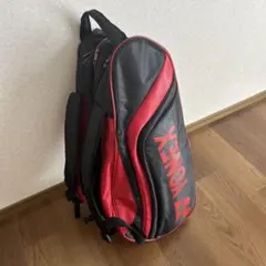 ゆ*ん様 YONEX ラケットバッグ 赤黒