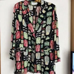 Niccole テーラードジャケット 多色プリント