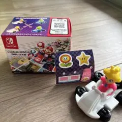 マリオカート デラックス ピーチフィギュア　ハッピーセット