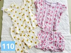 【110】キッズ　半袖パジャマ