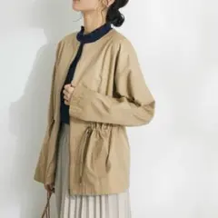 CRAFT STANDARD BOUTIQUE ⭐️ ノーカラー　ブルゾン