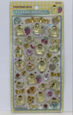 【正規品】ポムポムプリン　ボンボンドロップシール　サンリオ第二弾　即日発送