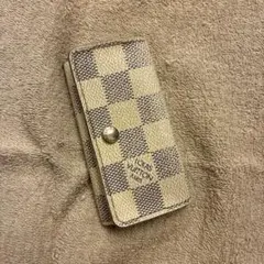 ルイヴィトン　ダミエ　アズール　４連　キーケース