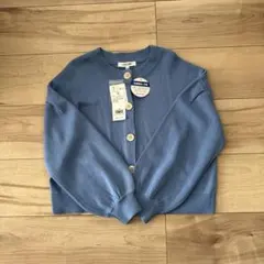 GLOBAL WORK ブルーカーディガン 140