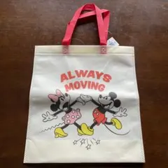 ミッキー&ミニー　不織布トートバッグ